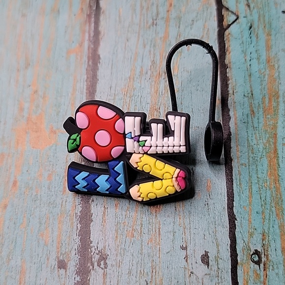 Love Teacher Straw Topper - Picture 3 of 5